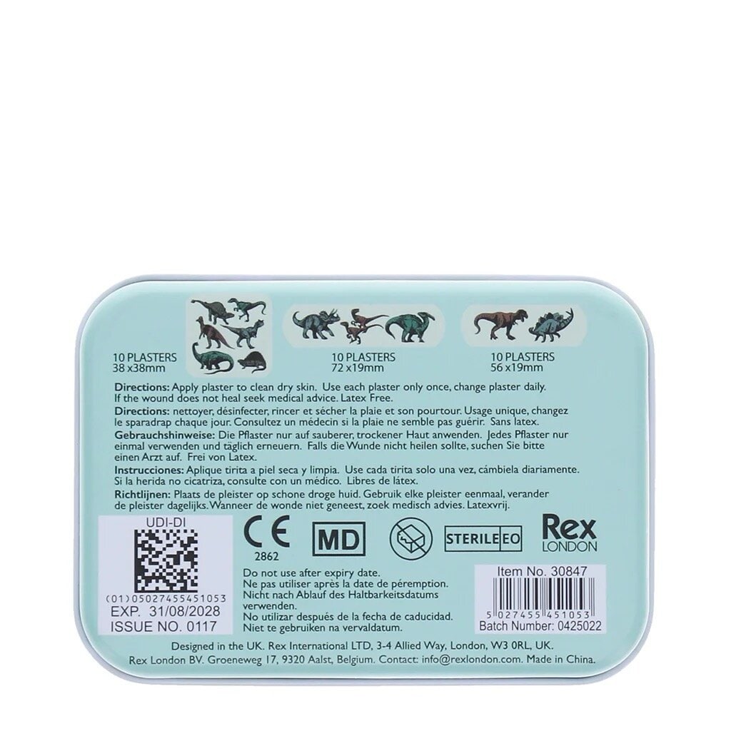Plaster Tin Dinosaur