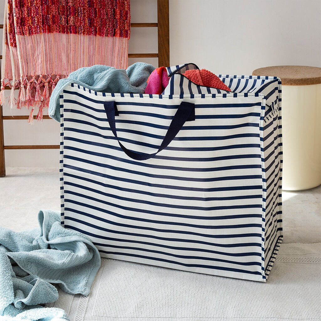 Jumbo Storage Bag Stripes