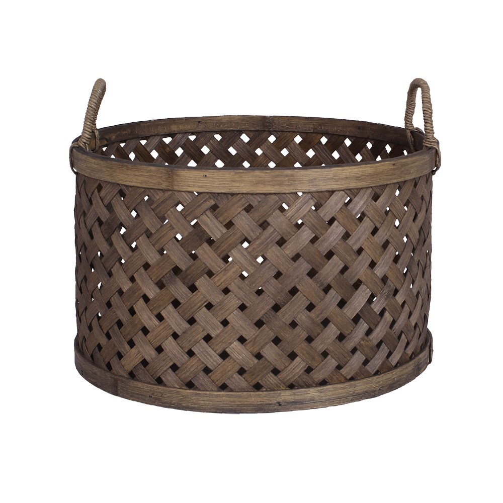 Round Basket w. Handle Ida Medium
