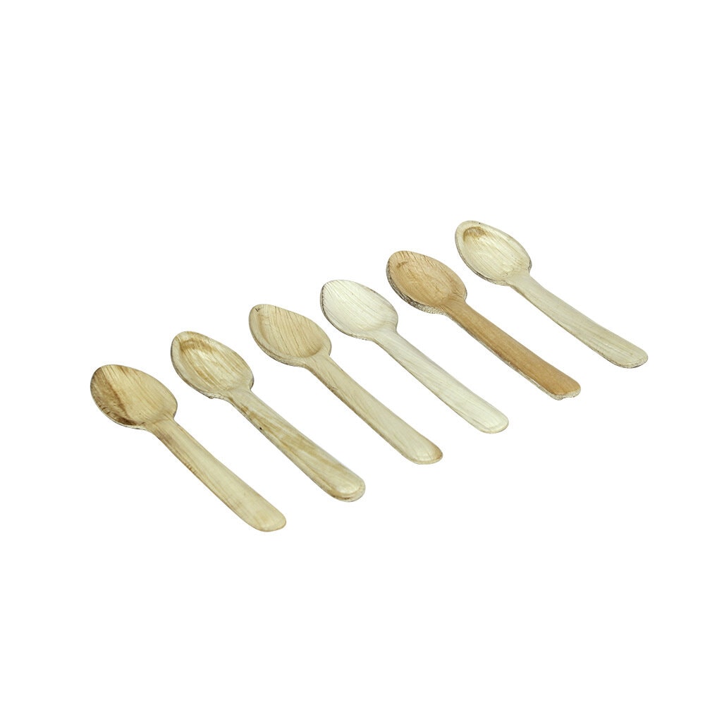 Teaspoon Areca Leaf 6-pack