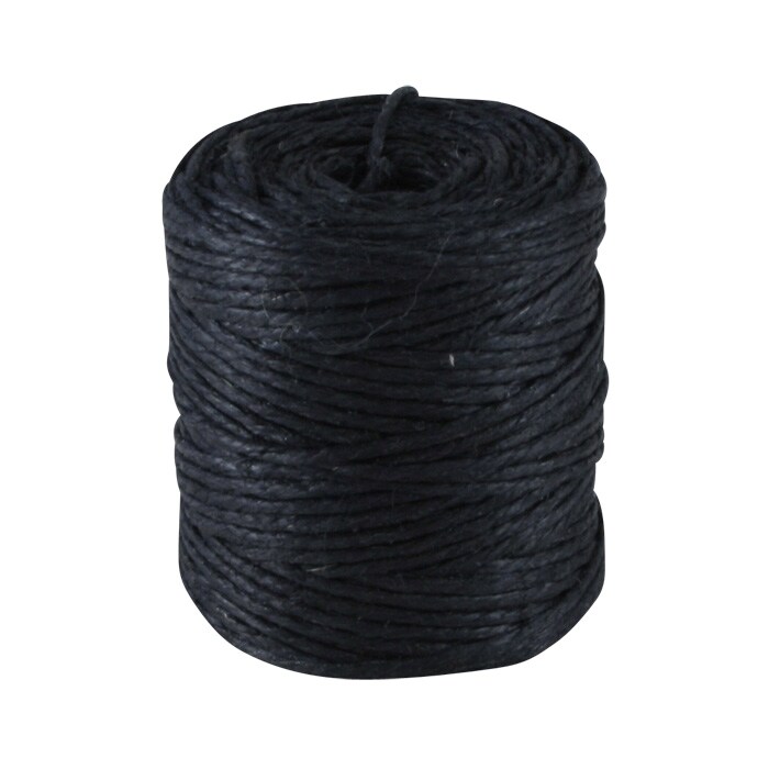 Twine of Jute Cylinder Black