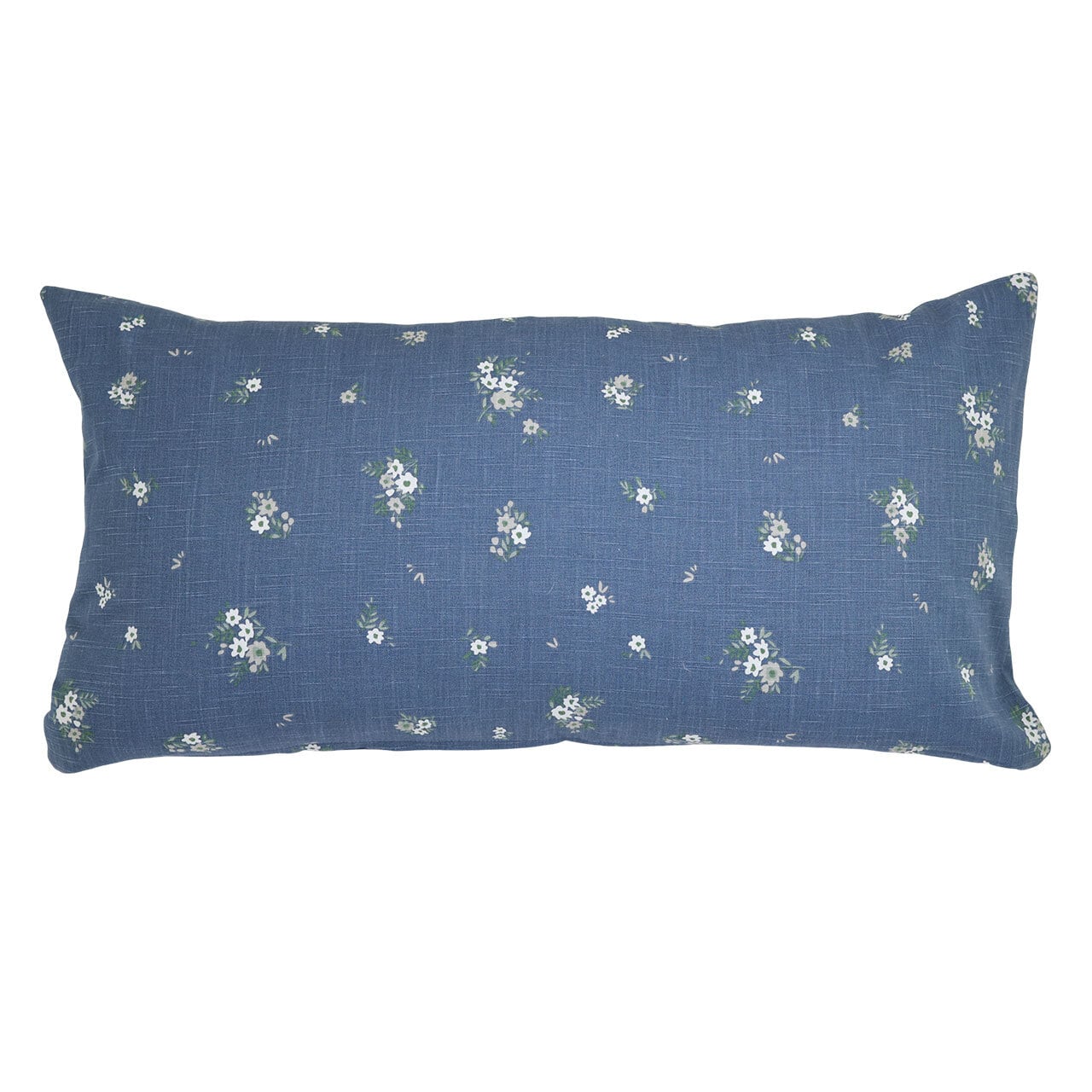 Cushion Cover Flora 35 x 65 cm Blue