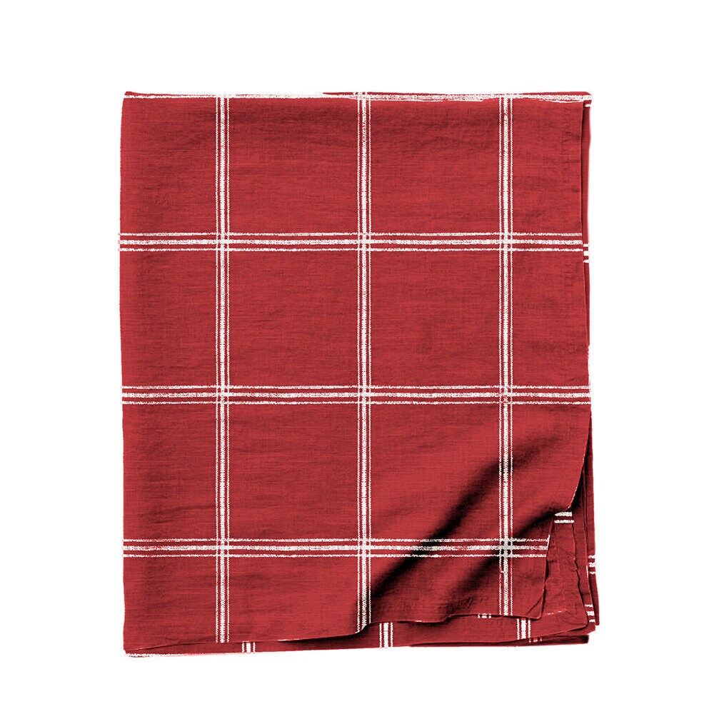 Table Cloth Alma Red/White