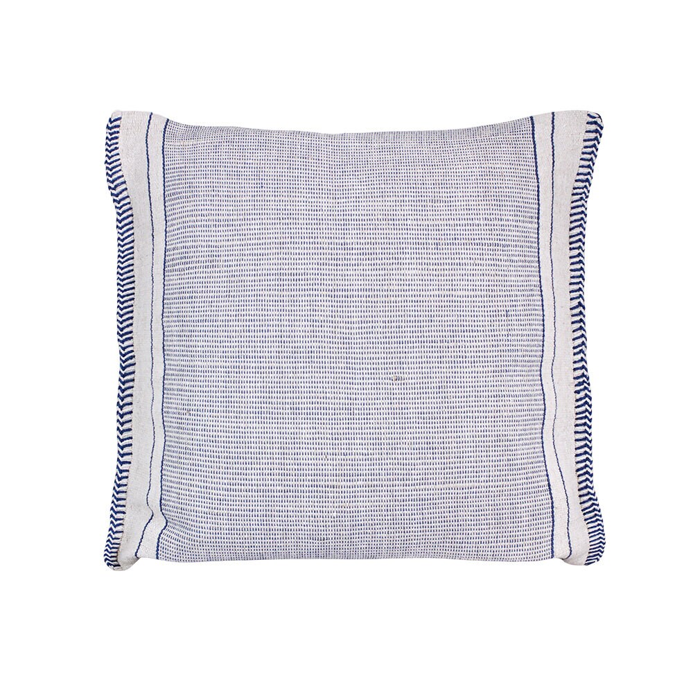 Cushion Cover Bovik 50 x 50 Blue/Off White