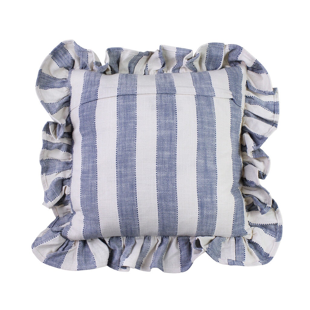 Cushion Cover Ida Stripe Blue/White