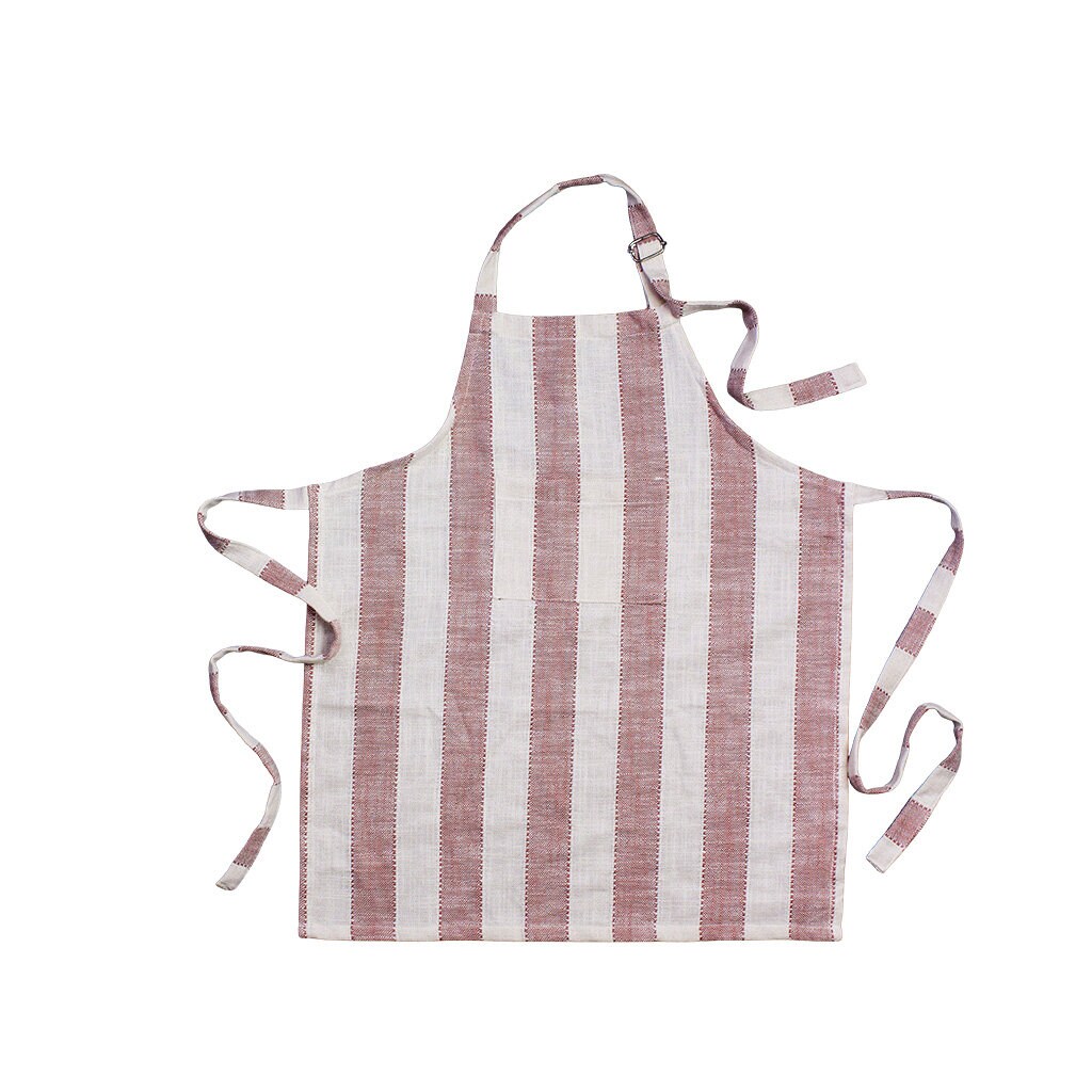 Children´s Apron Stripe Pink/White