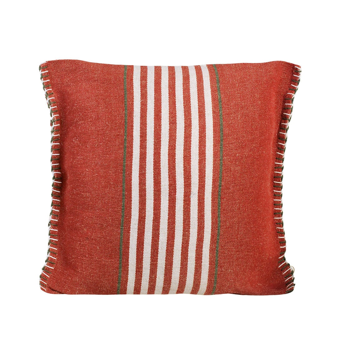 Cushion Cover Finnveden 50 x 50 Red/Off White