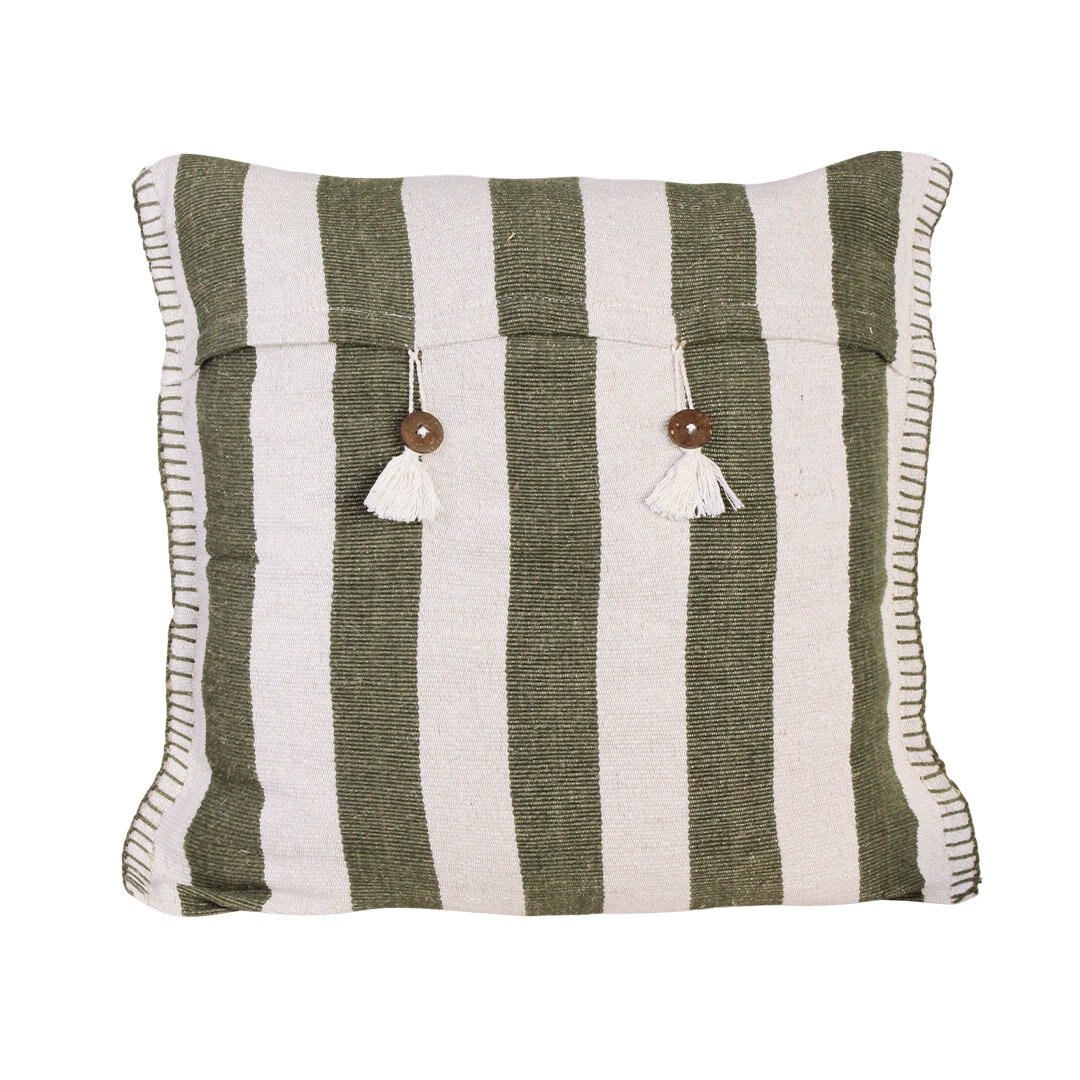 Cushion Cover Risveden 50 x 50 Green/Off White