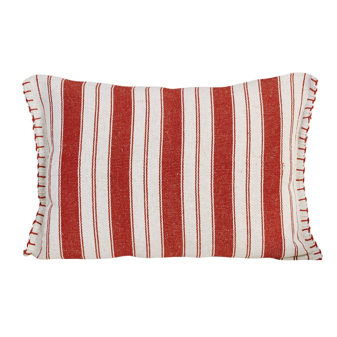 Cushion Cover Tiveden 40 x 60 Red/Off White