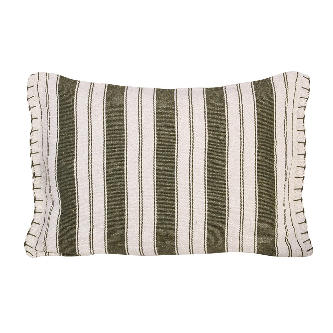 Cushion Cover Tiveden 40 x 60 Green/Off White