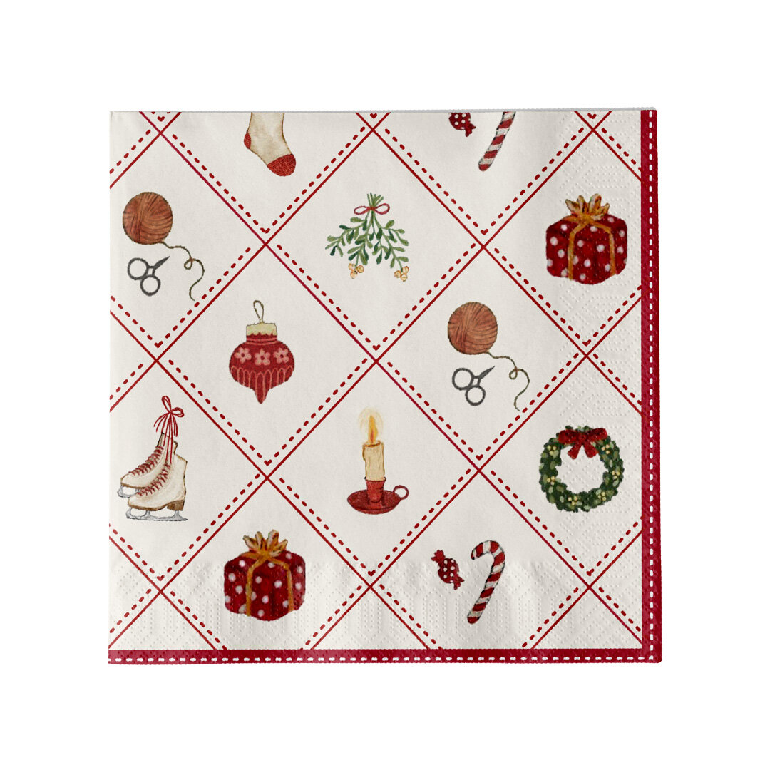 Paper Napkin Christmas Time
