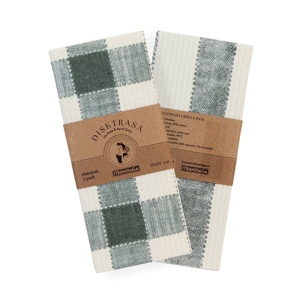 Dishcloth Ida Green S/2