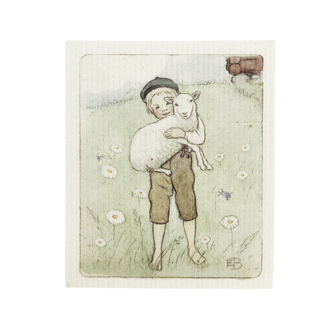 Dishcloth Elsa Pelle and the Lamb