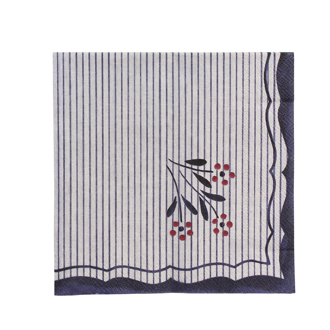 Paper Napkin Esther Wildflower Blue