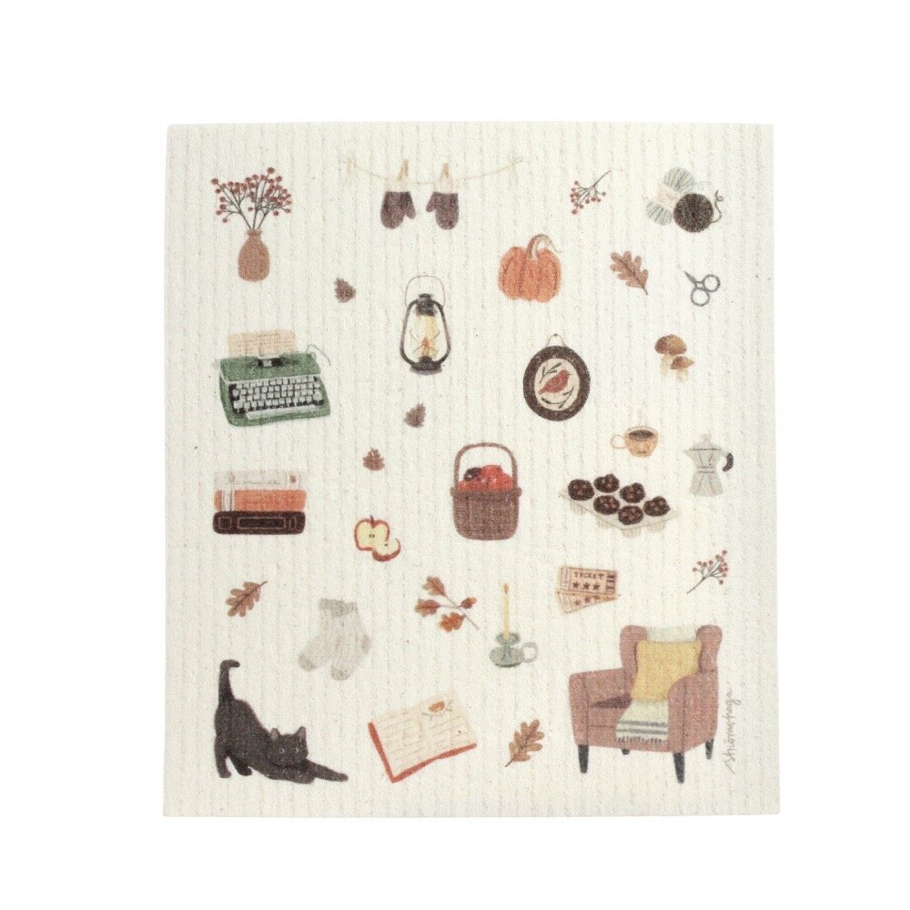 Dishcloth Alva Autumn life