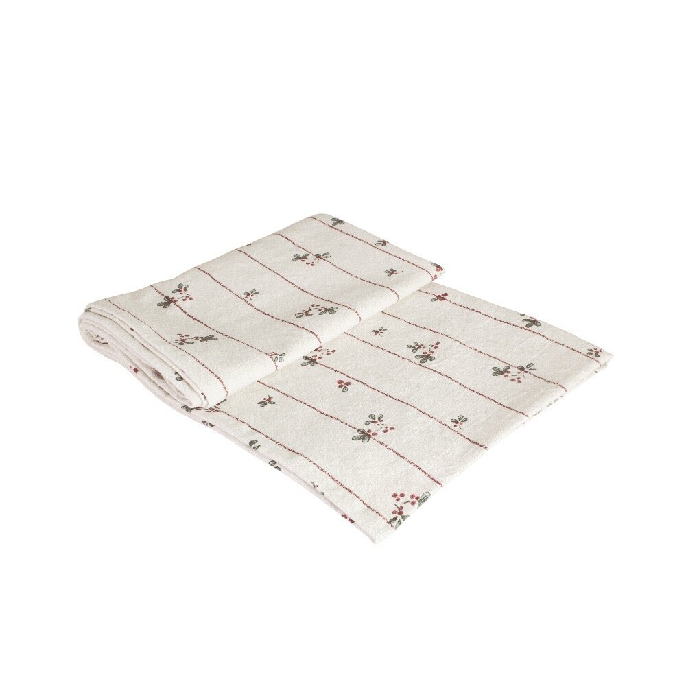 Table Runner Gerd - White/Red