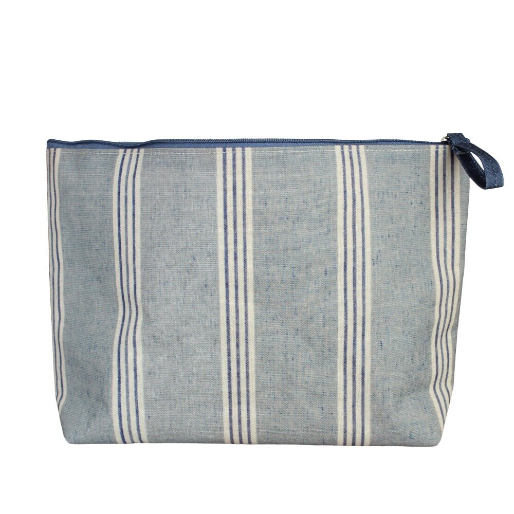 Wash Bag Simona Striped - Blue L