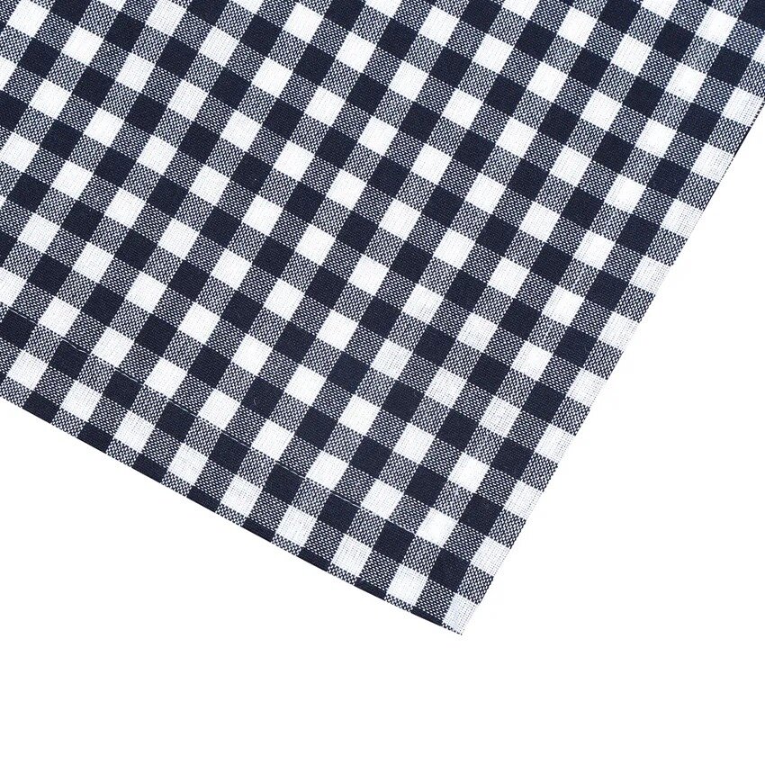 Table Cloth Bella Checked Grey/Blue