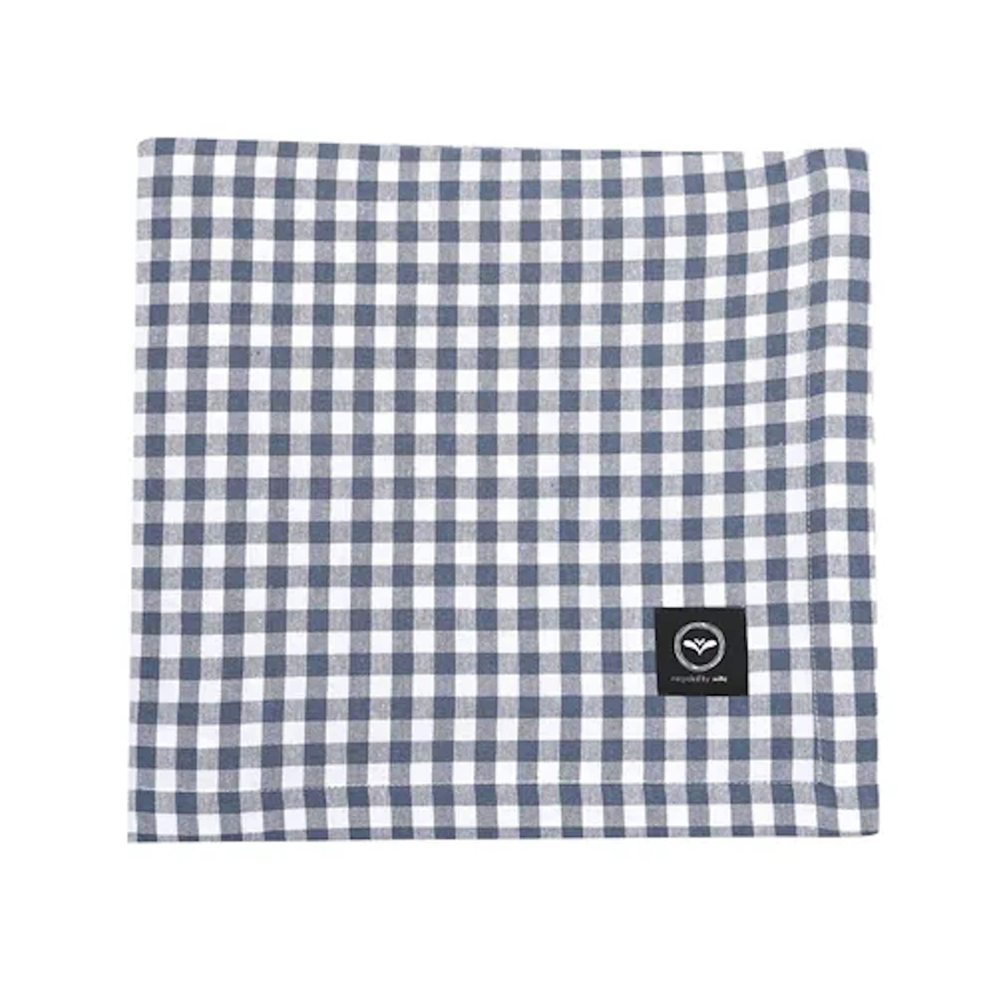 Table Cloth Bella Checked Grey/Blue