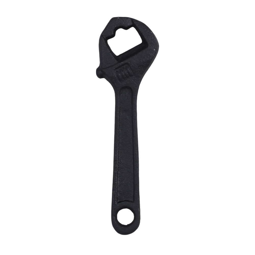 Bottle Opener Wrench Cast Iron Black