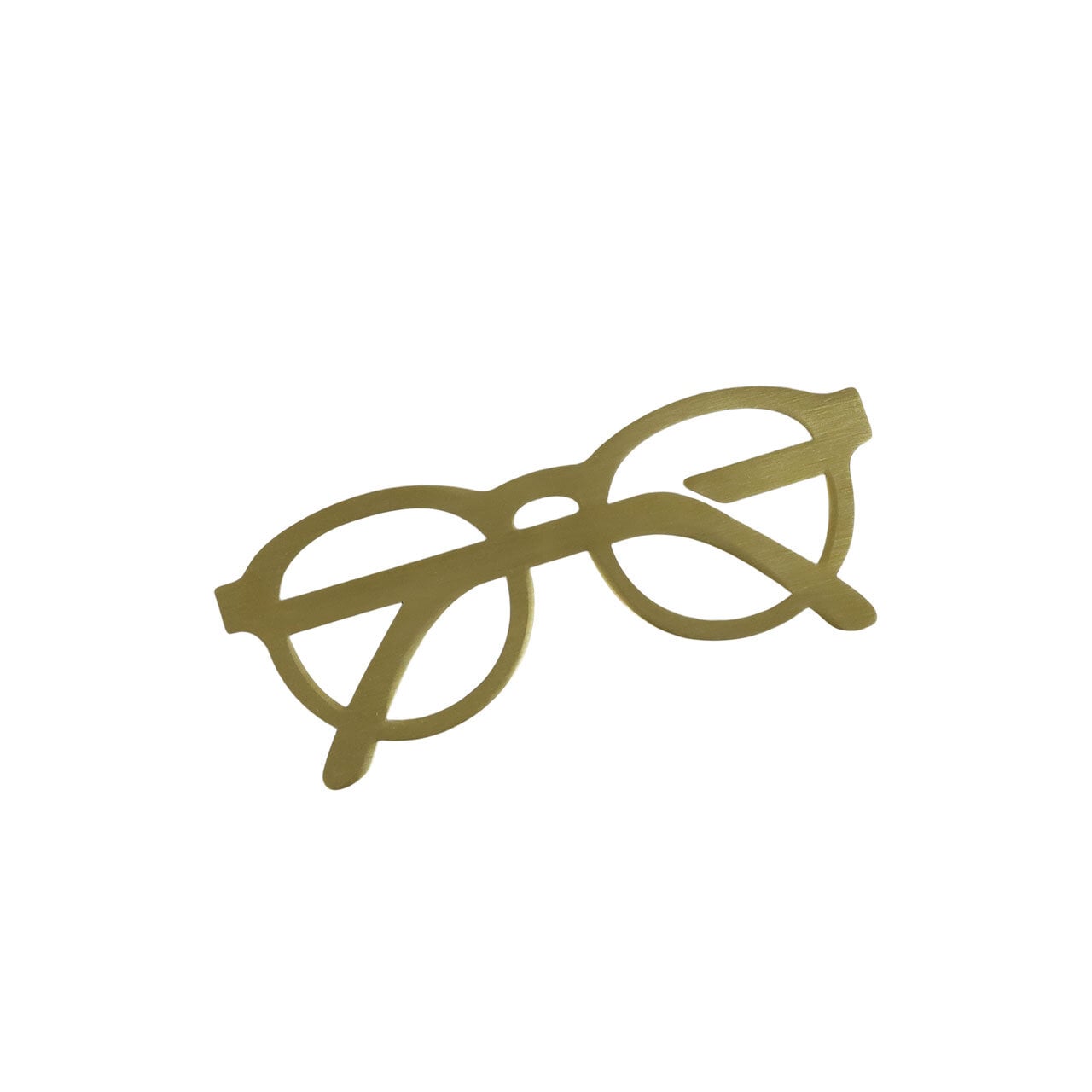 Book Marker Glasses Brass