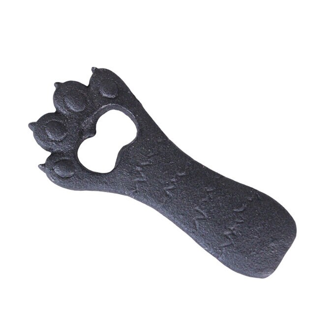 Bottle Opener Paw Black