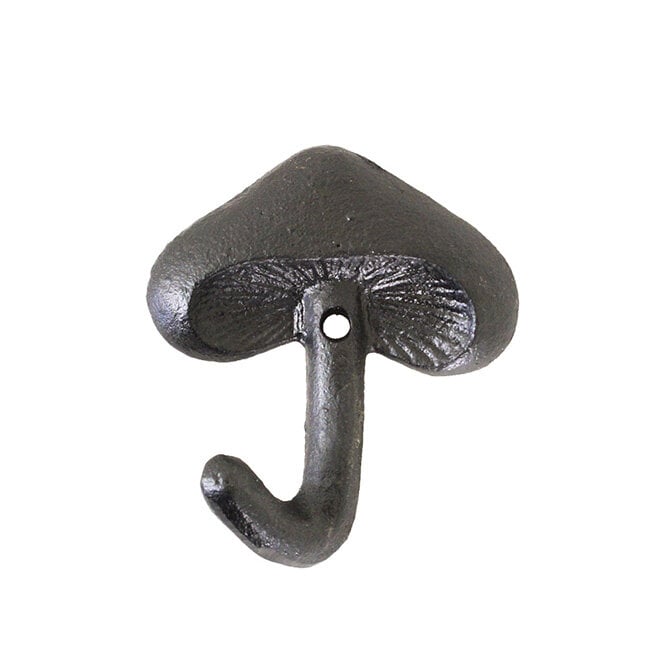 Hook Mushroom Iron Black