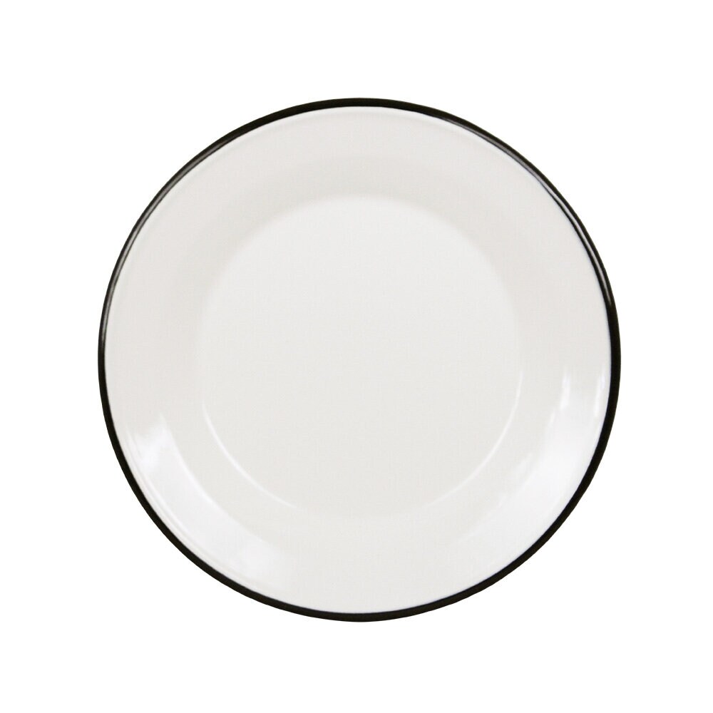 Plate Emils Enamel Offwhite