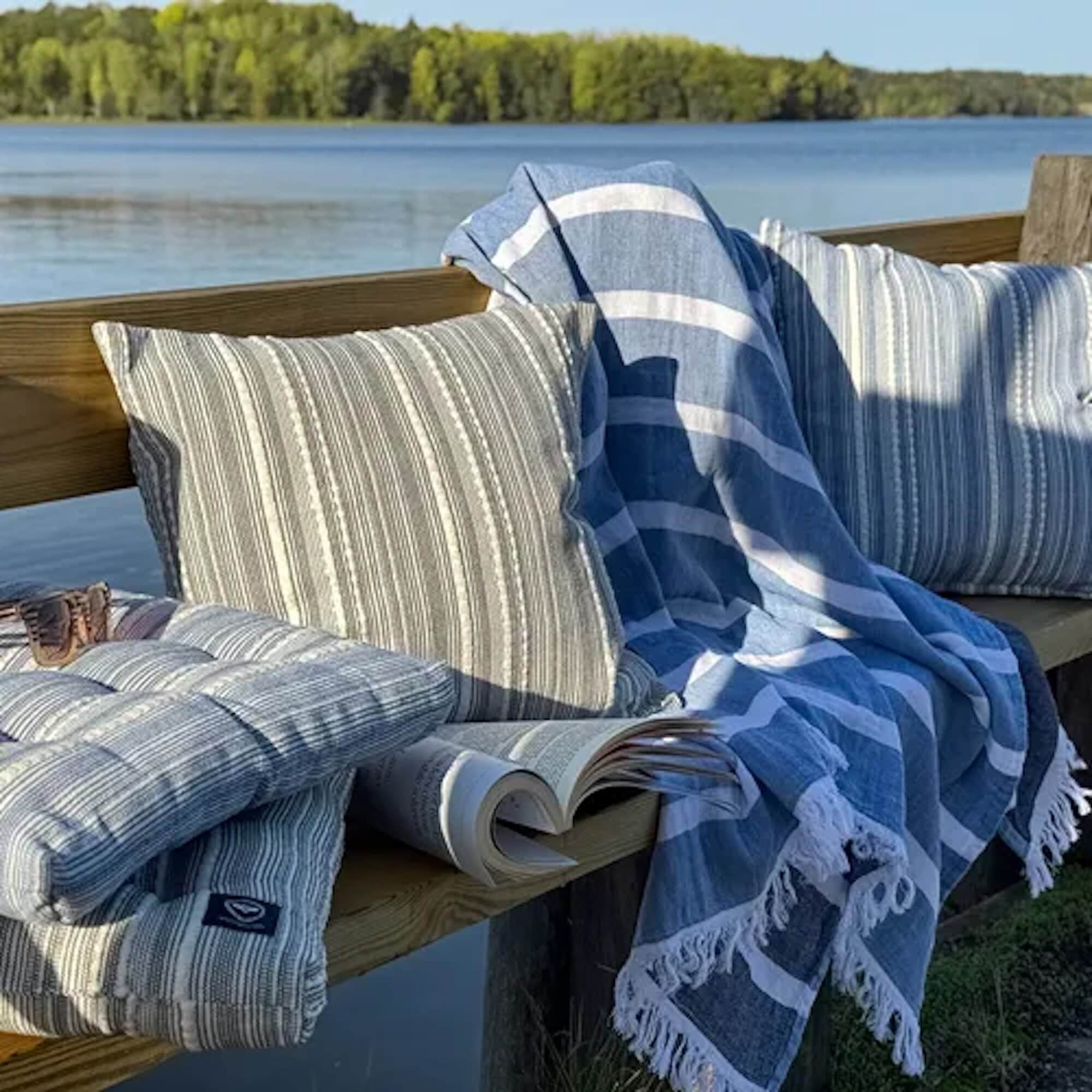 Cushion Cover Ebba Blue