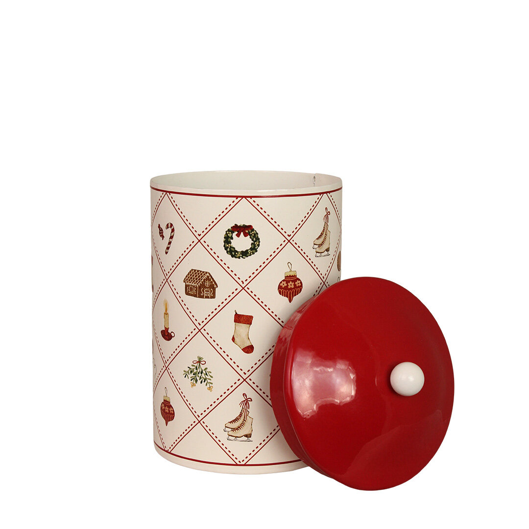 Tin Christmas Time Small