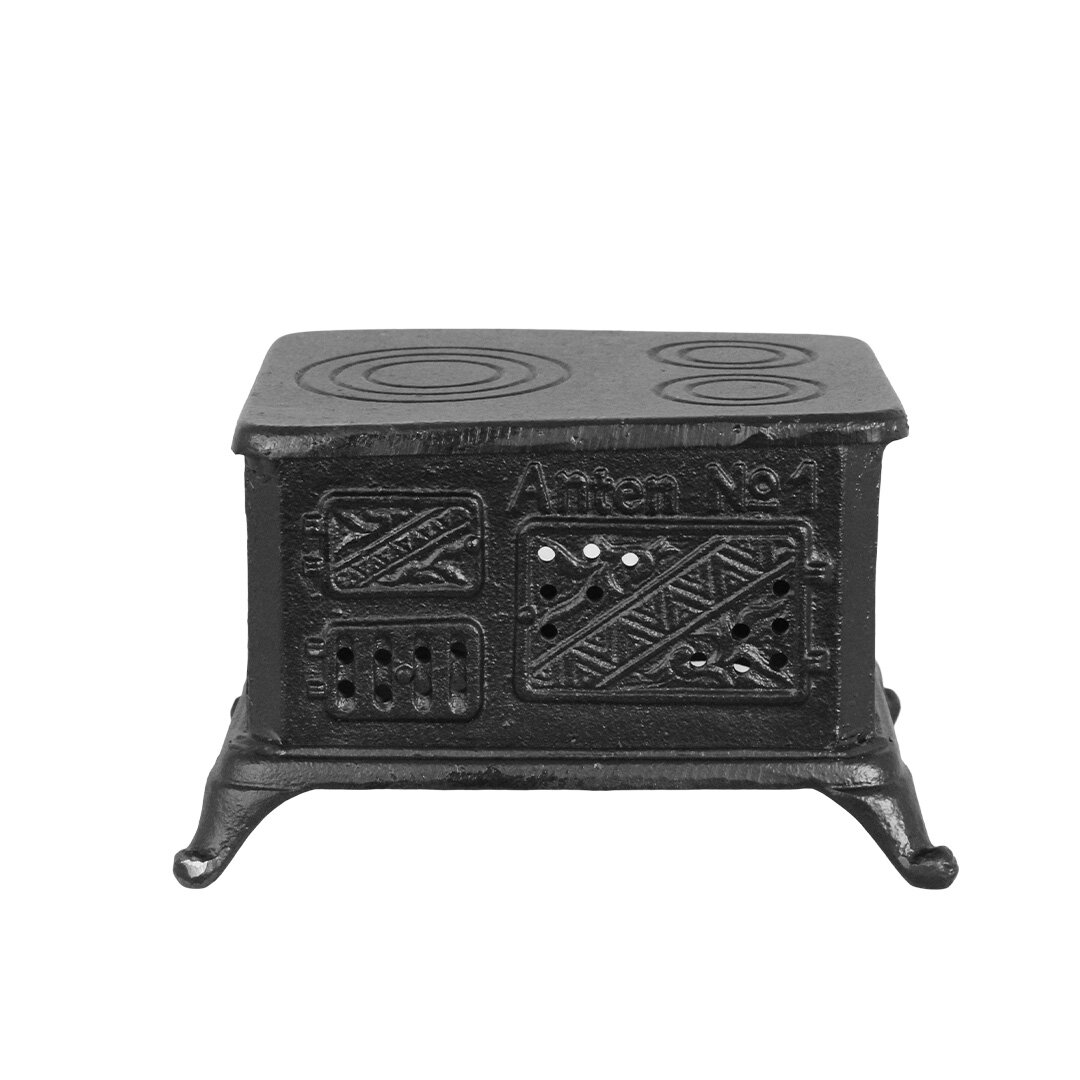 Mini Stove for Tealights Black