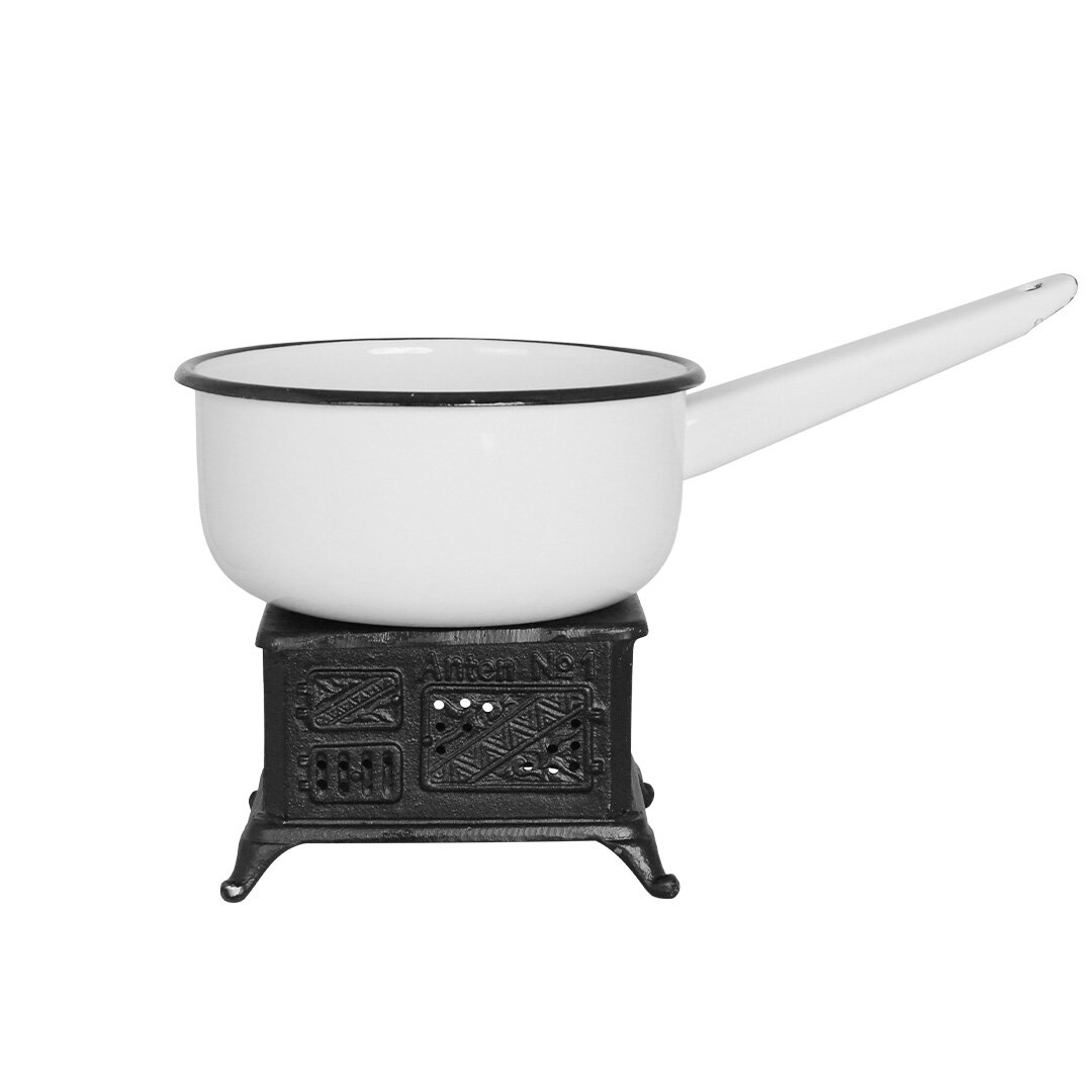 Mini Stove for Tealights Black