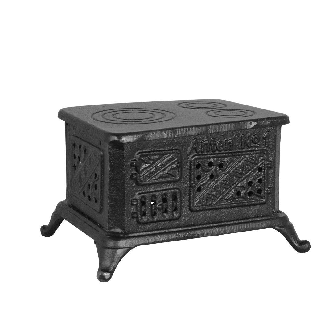 Mini Stove for Tealights Black