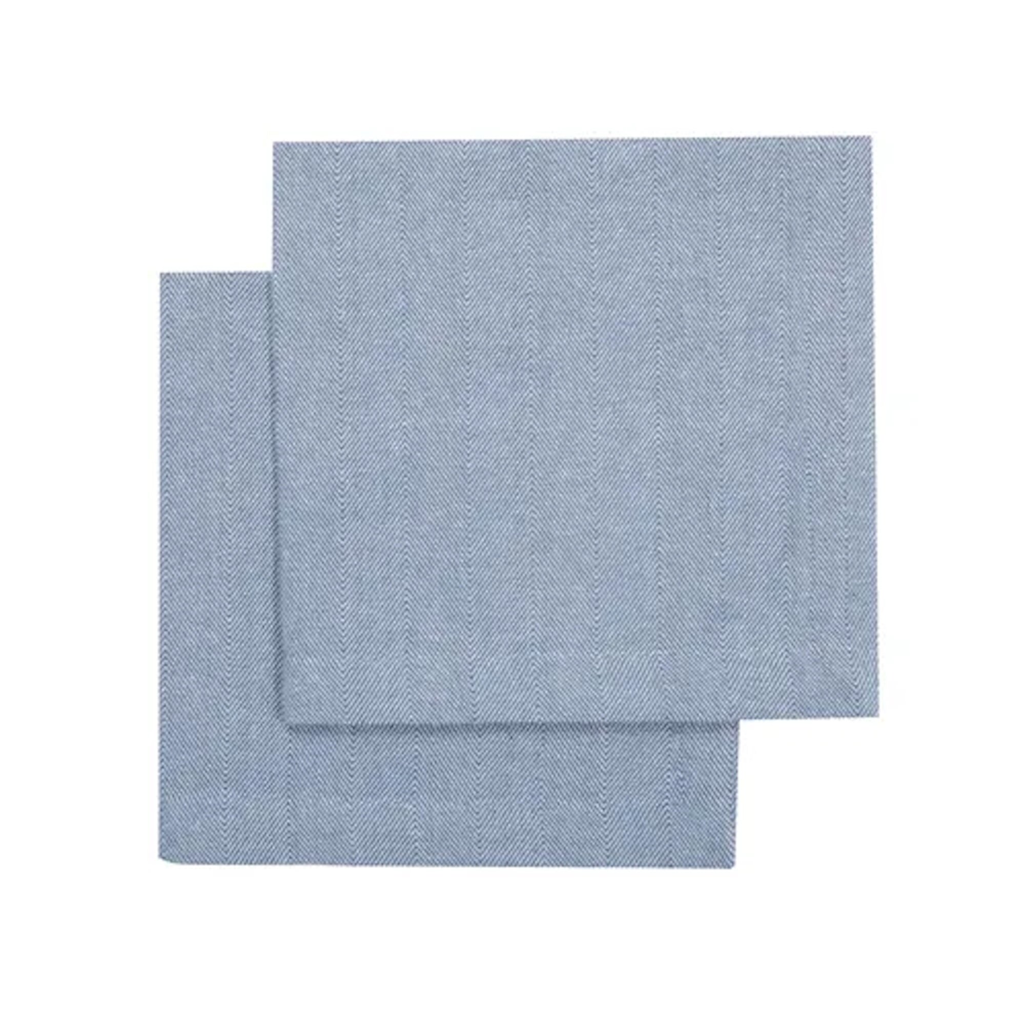 Napkin Emil Checked Grey/Blue