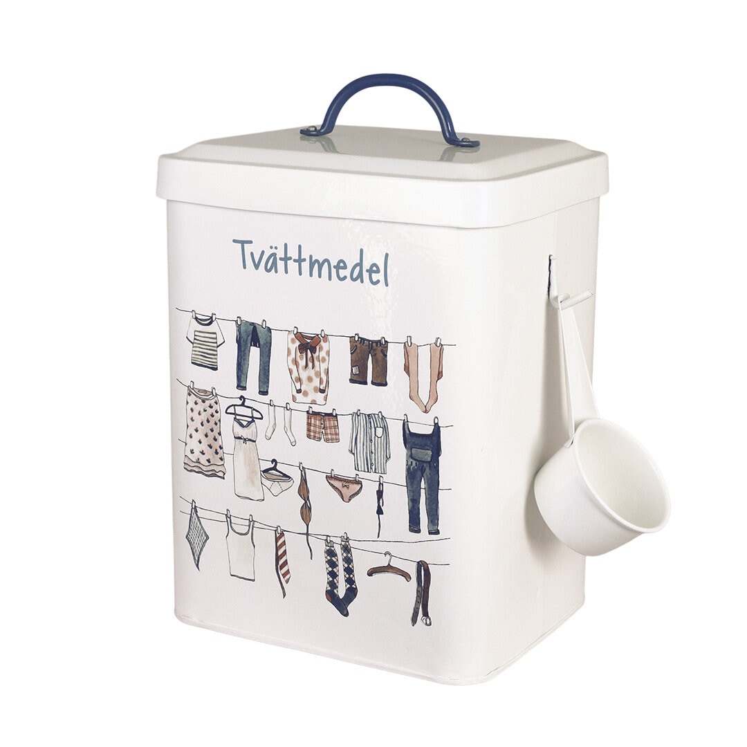 Tin Ivar Tvättmedel White