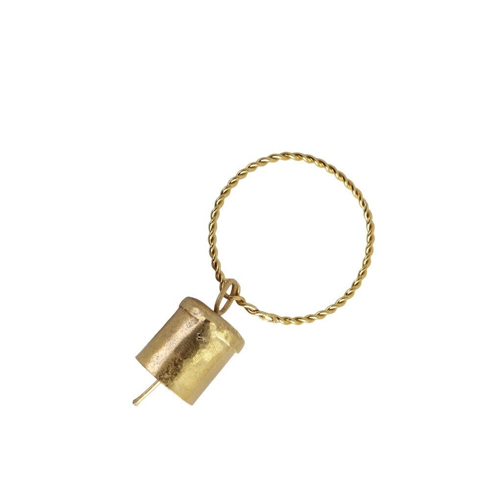 Napkin Holder Bell - Brass