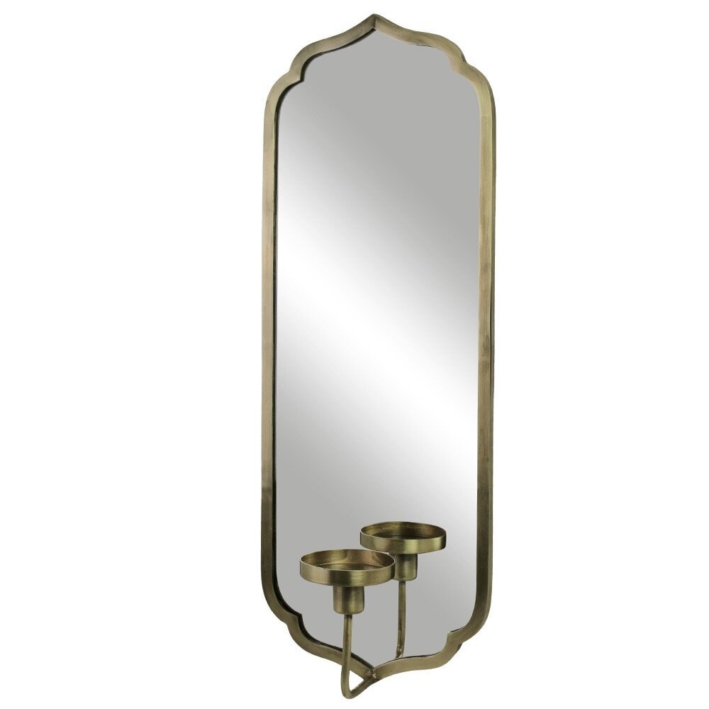 Mirror Sconce Elise - Antique Brass