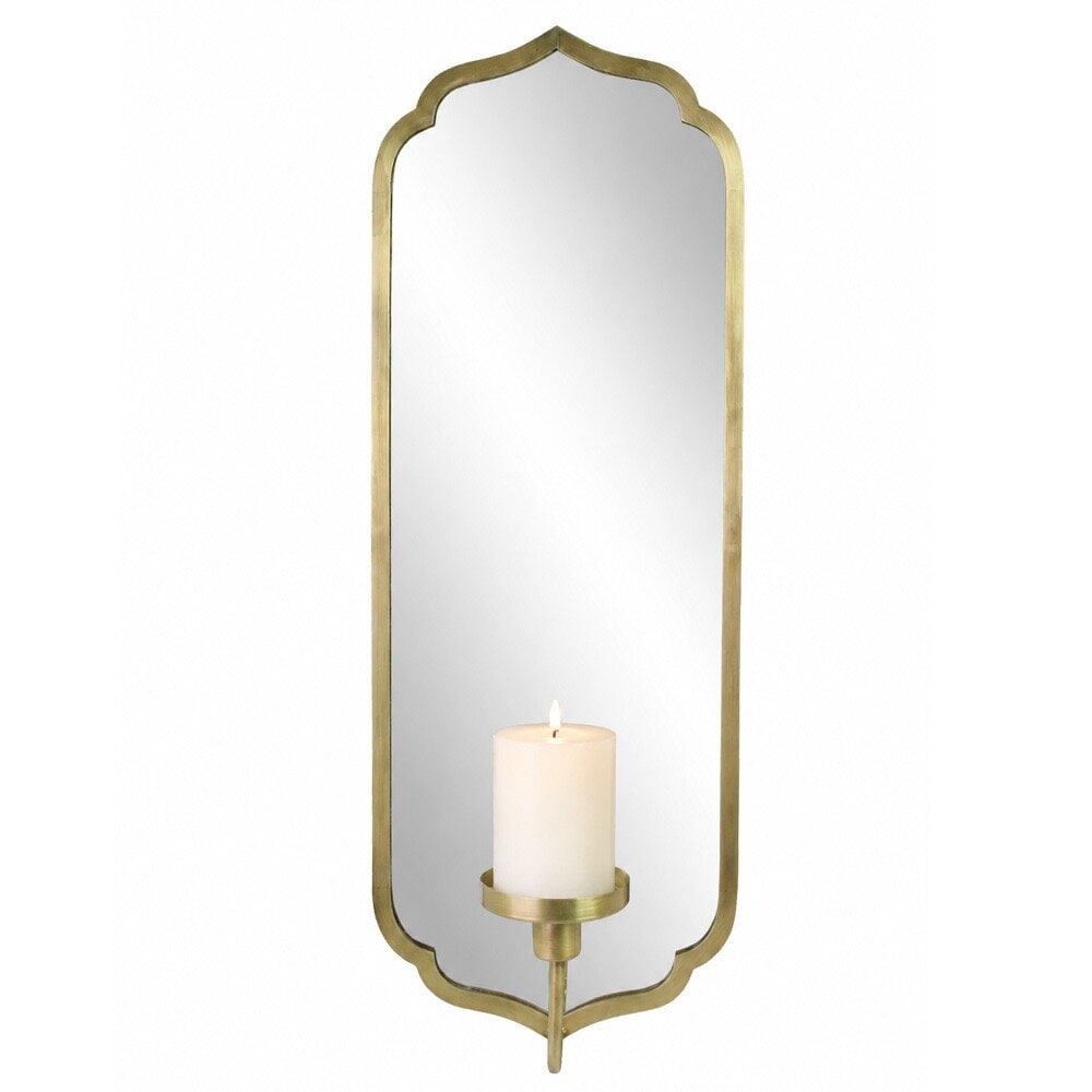 Mirror Sconce Elise - Antique Brass