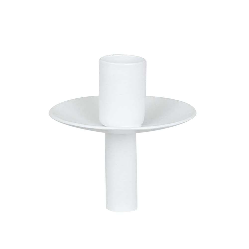 Candle Holder for Bottle White