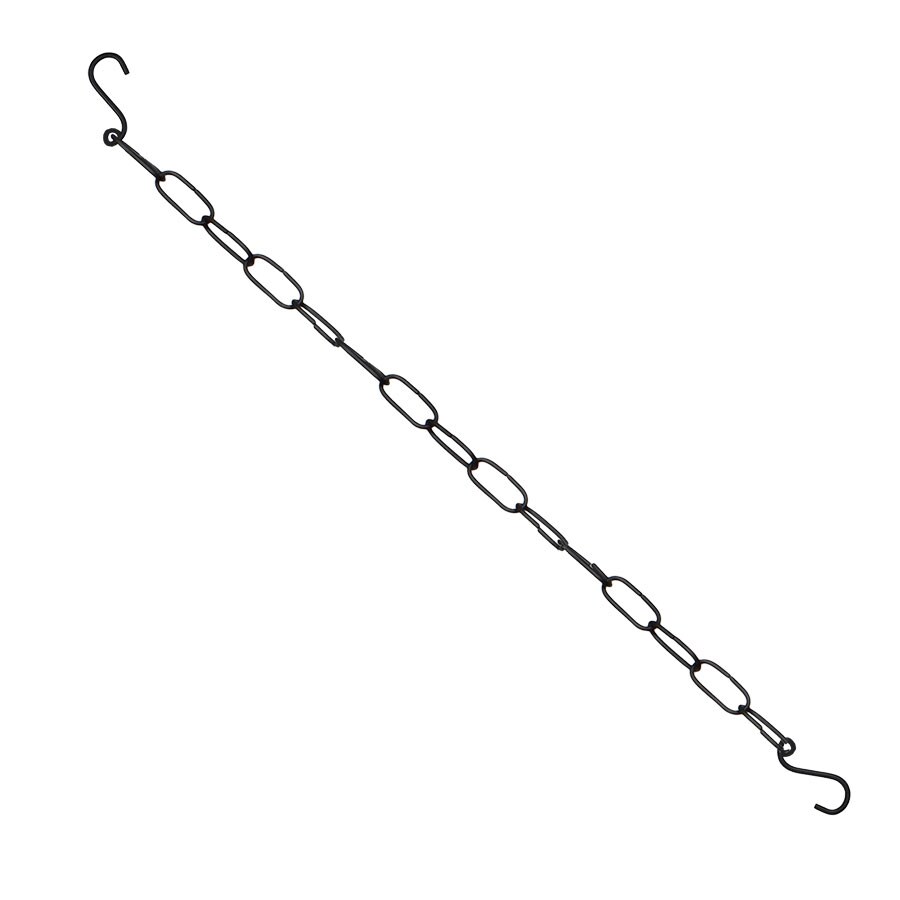 Chain 1m Black w. hooks