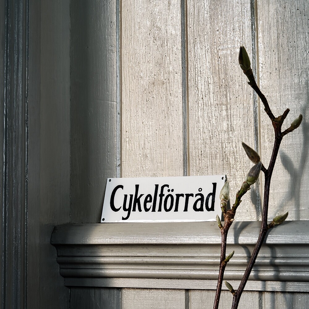 Sign Cykelförråd