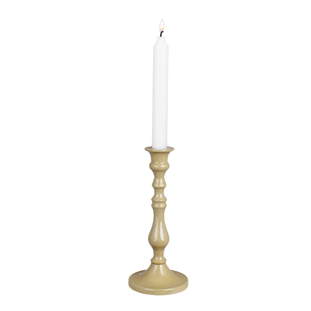 Candle Holder Hedda Yellow Small