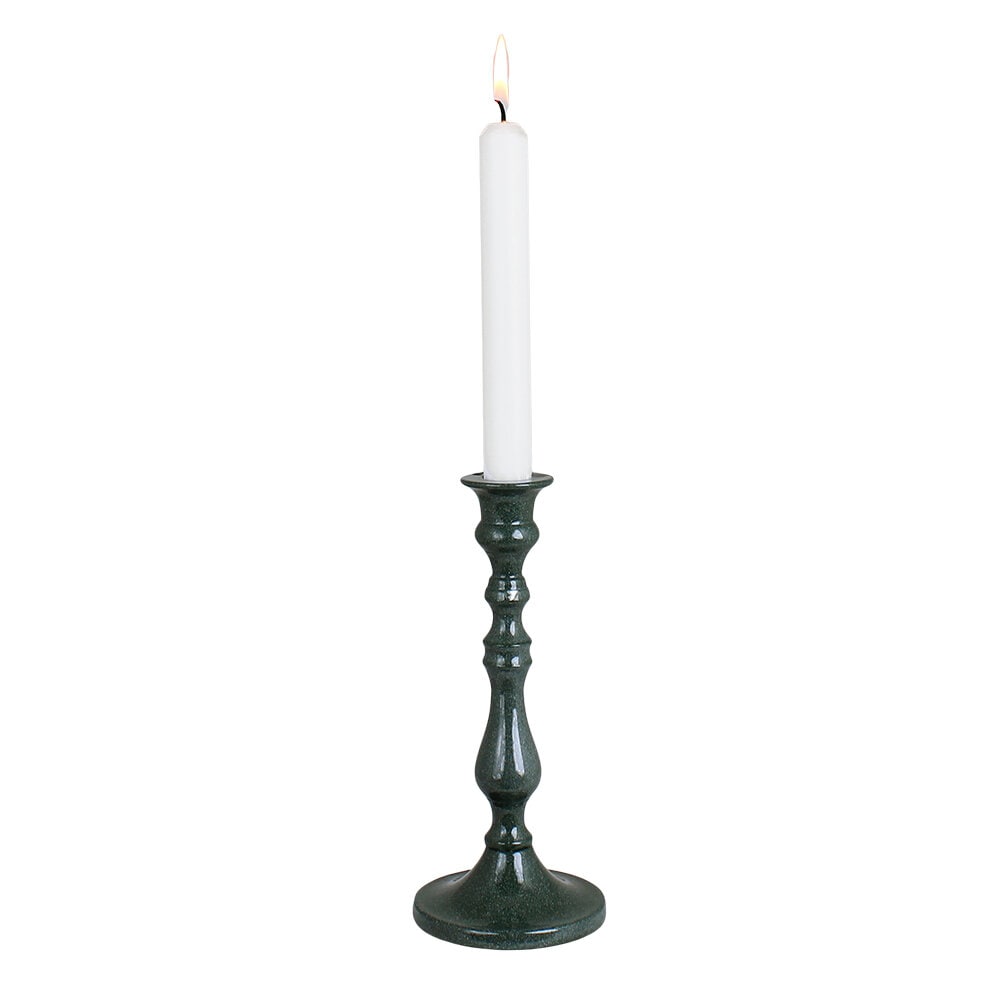 Candle Holder Hedda Dark Green Small