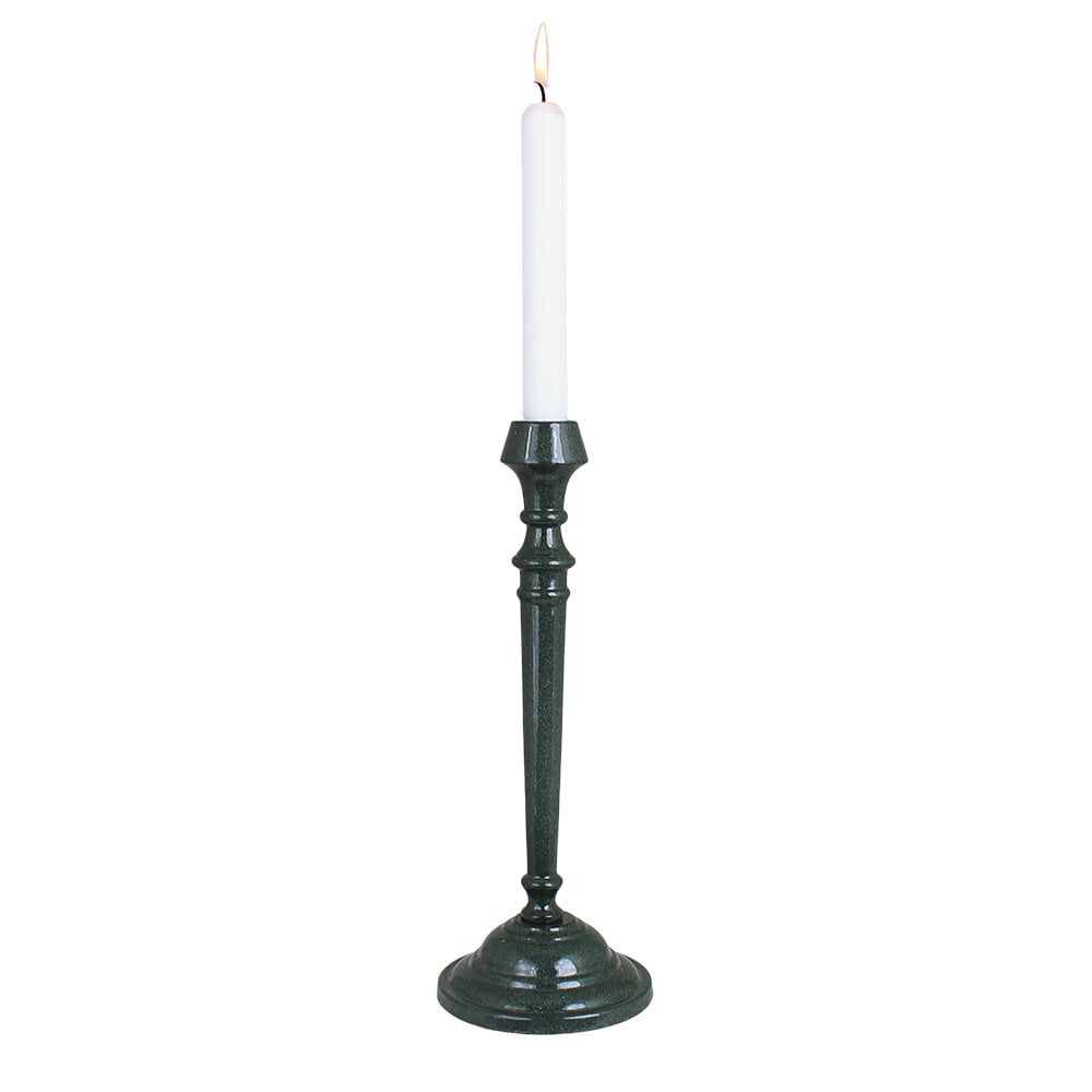 Candle Holder Hedda Dark Green Medium