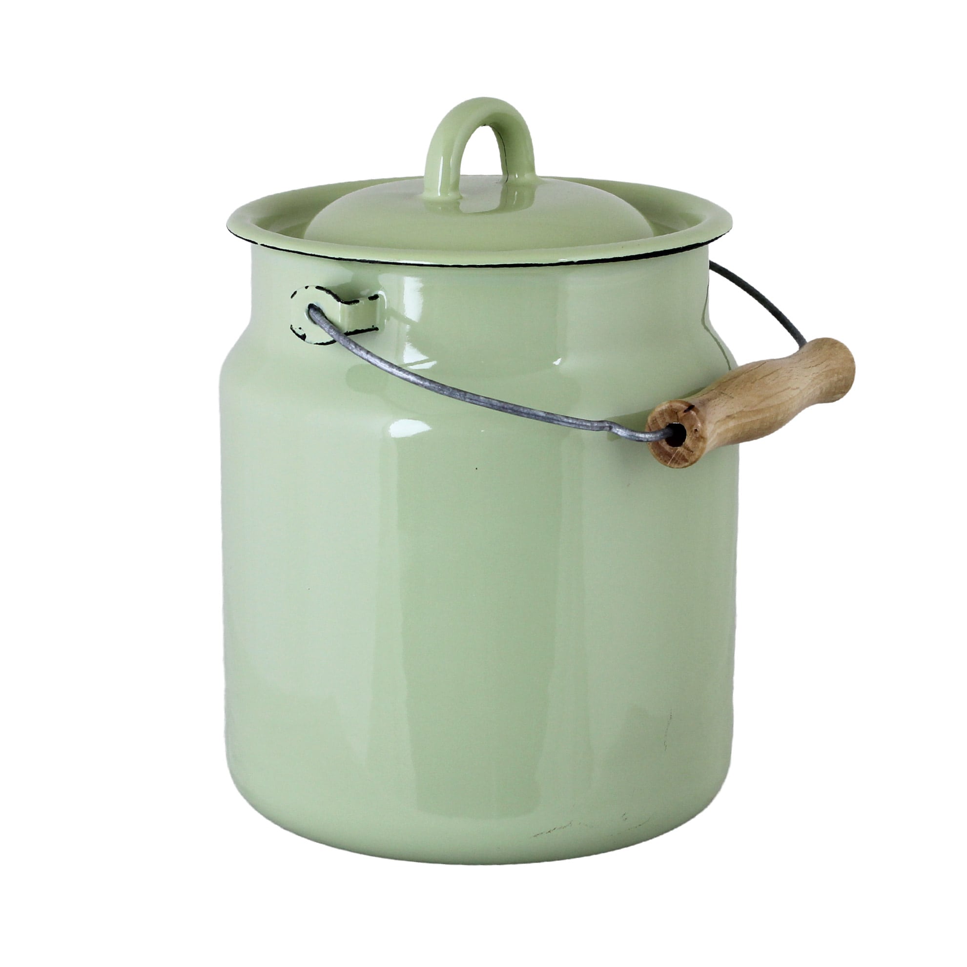 Milk Can Emil´s Enamel Green