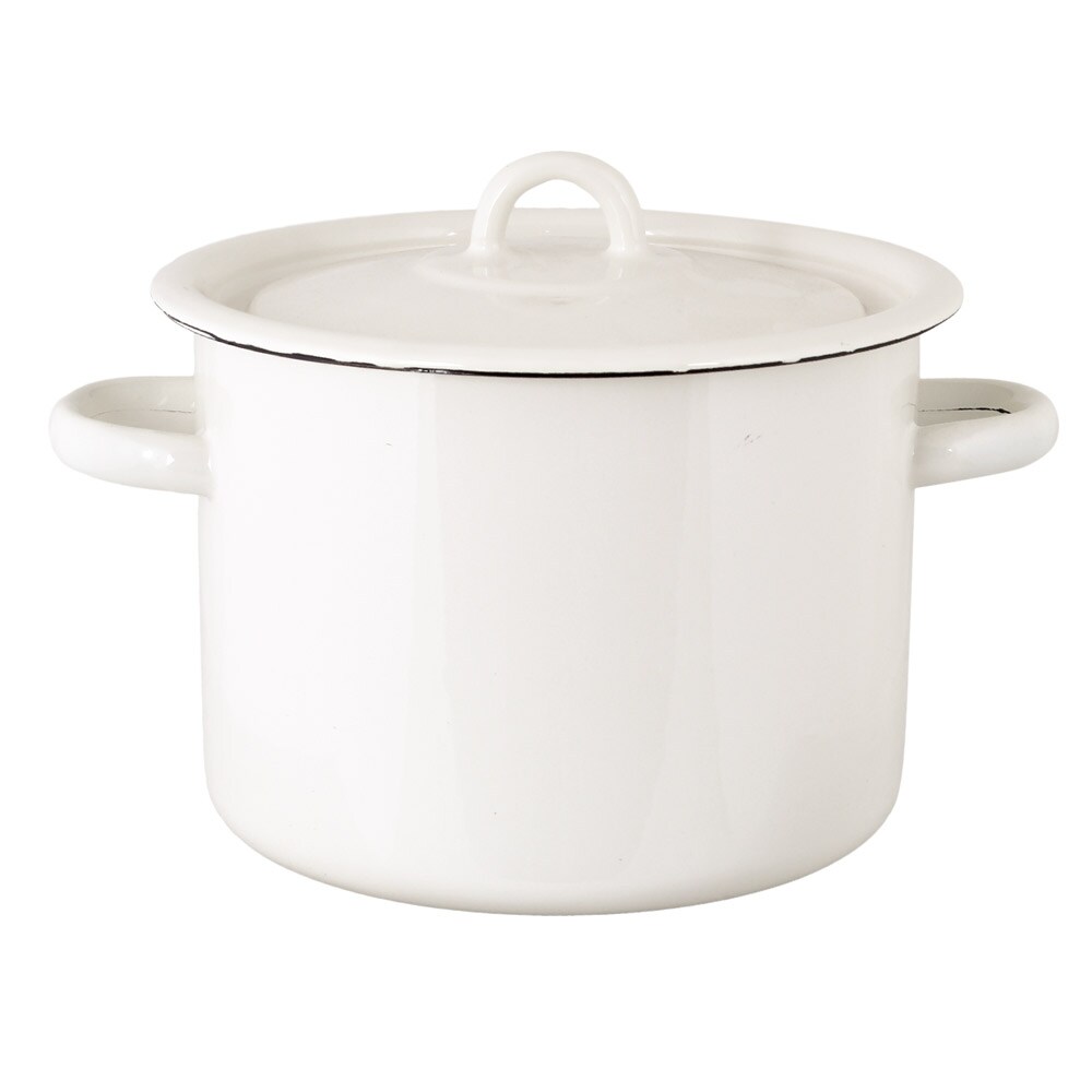 Pot Emil´s Enamel 4,5L Offwhite