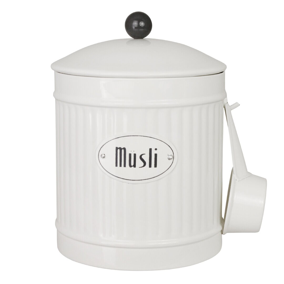 Tin Hugo Müsli White