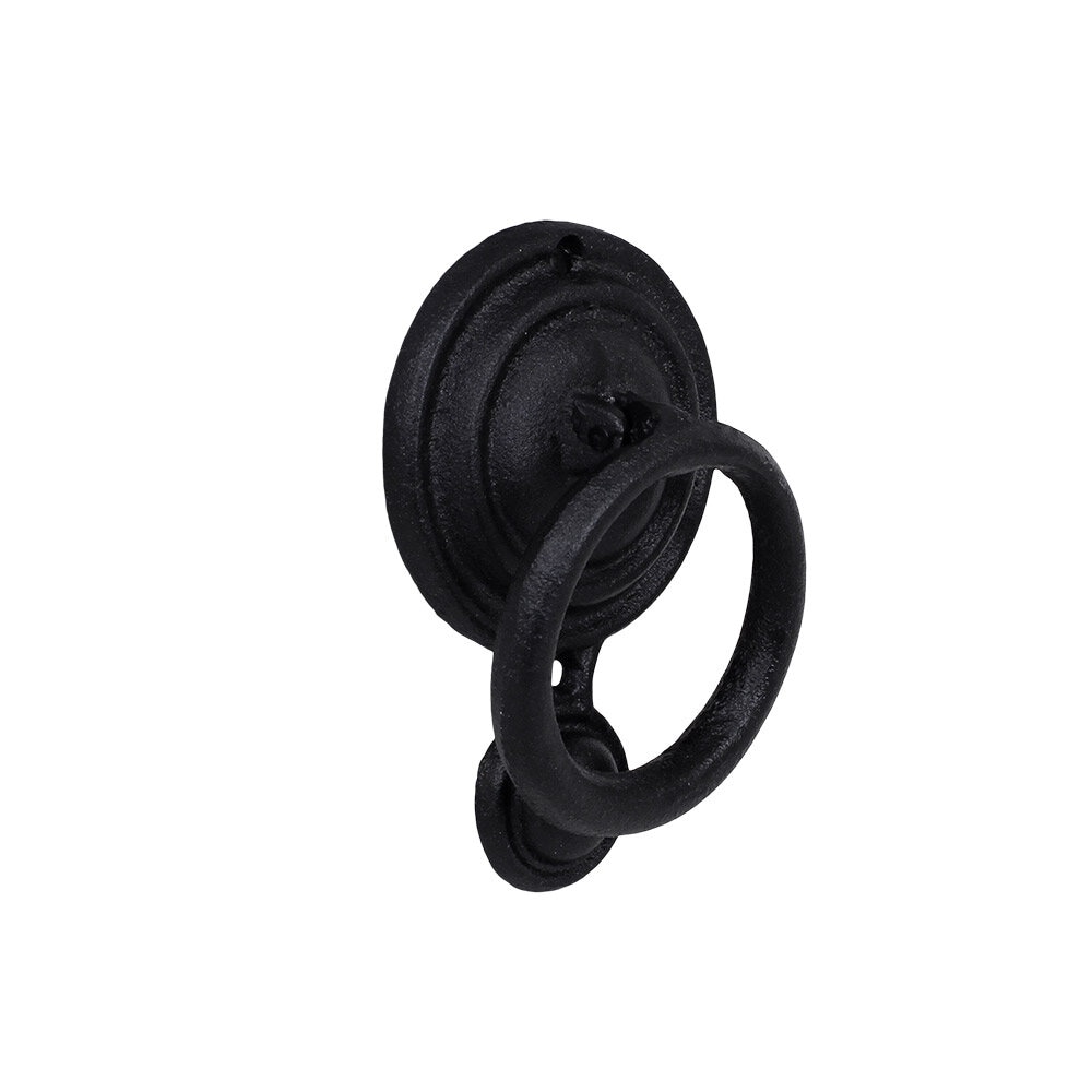 Door Knocker Cast Iron Black