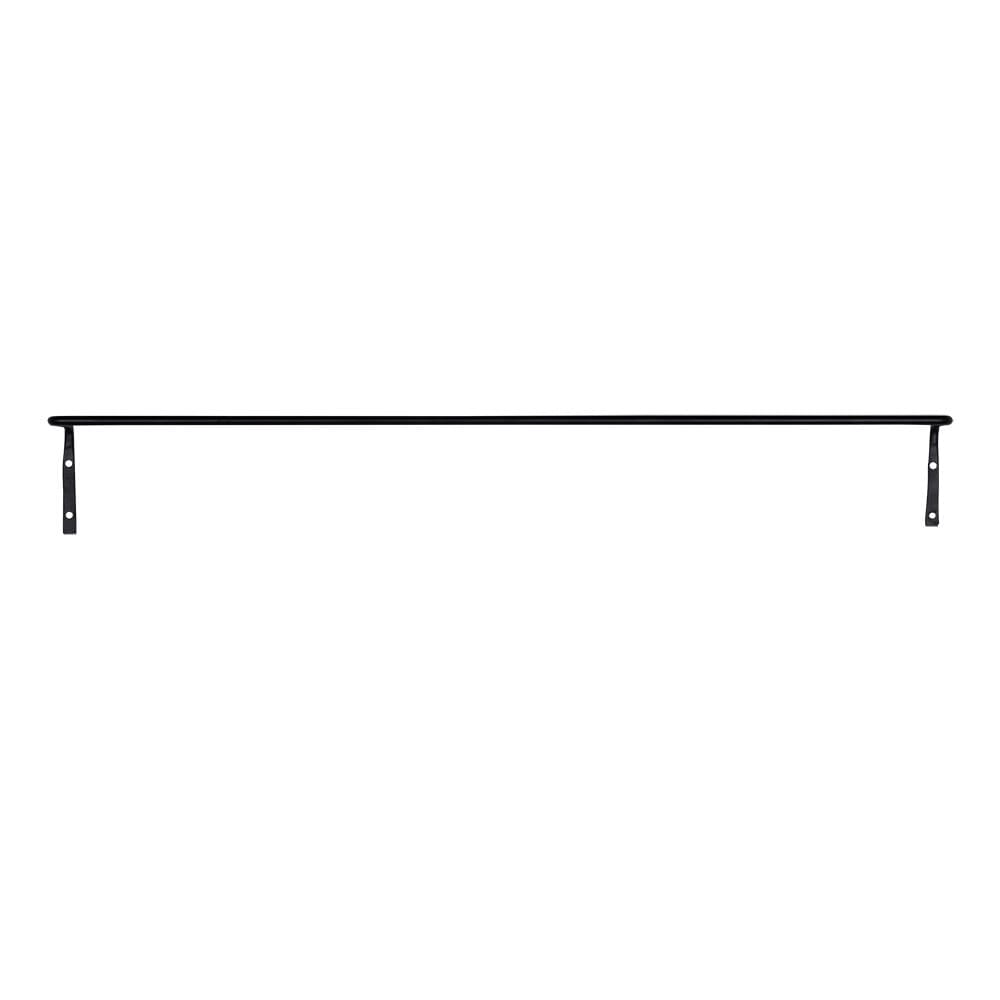 Bathroom Towel Hanger Wrought Iron  Black