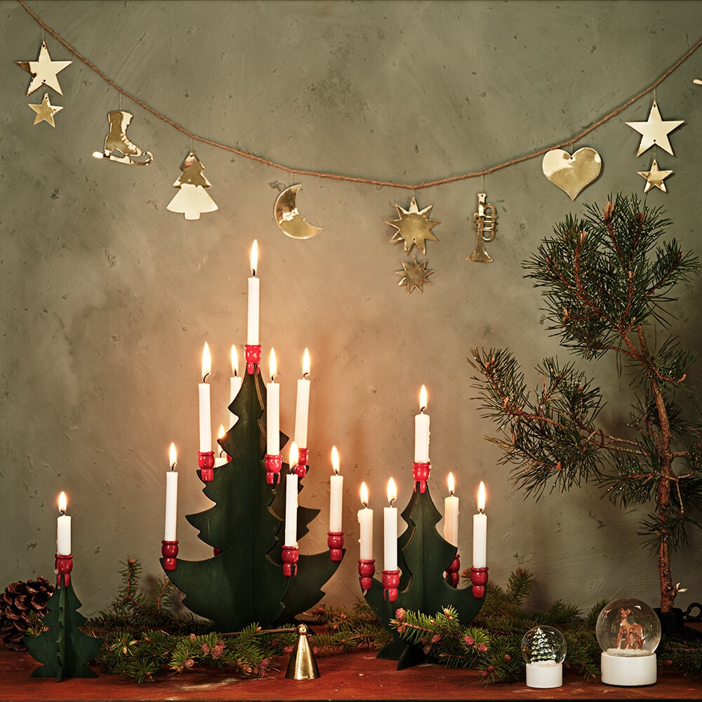 Garland Ornament Brass Short